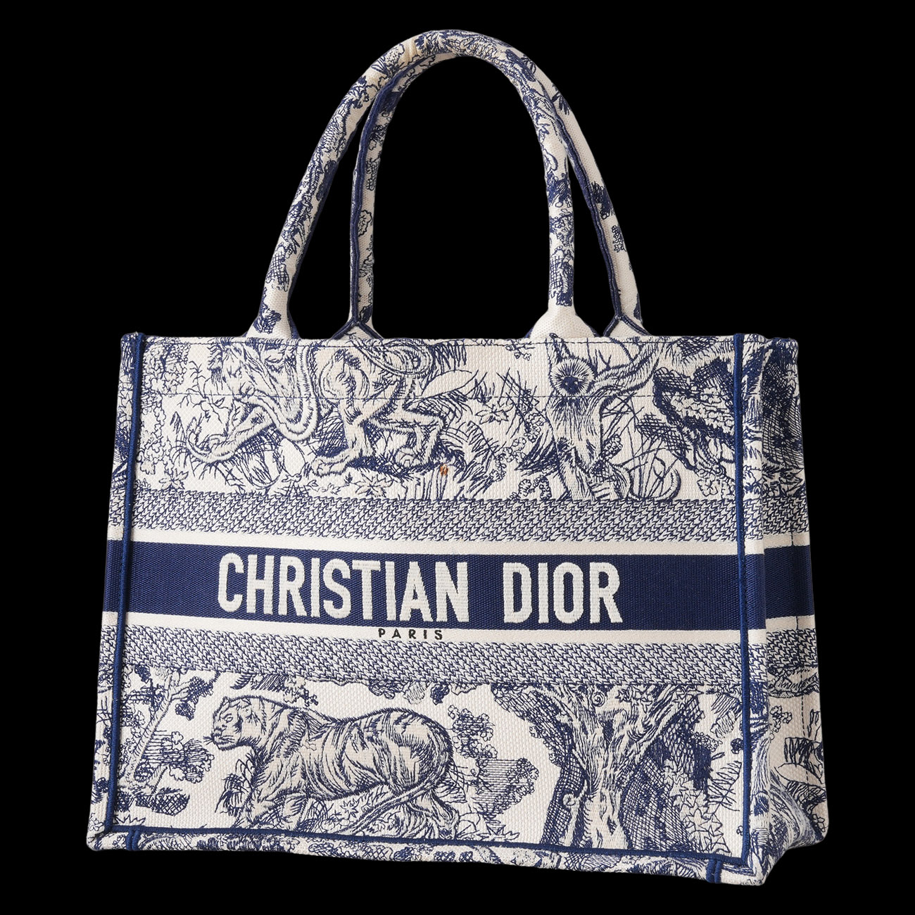 CHRISTIAN DIOR(USED)디올 뜨왈 드 주이 북토트 36